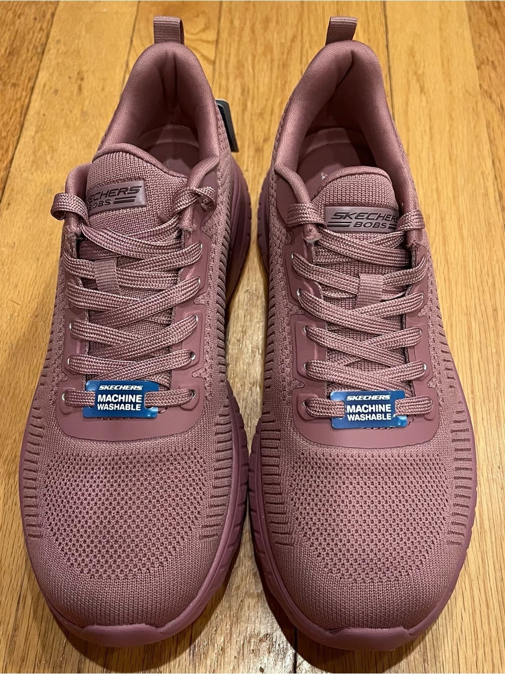 Skechers NWT Bobs Squad Chaos Face Off Womens Sneaker Raspberry Size 8 - Picture 2 of 9